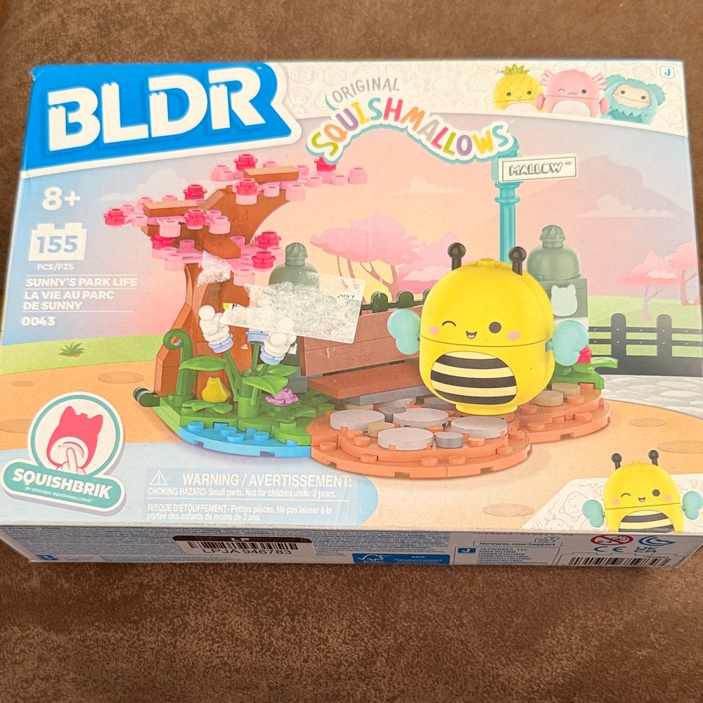 Squishmallows Sunny Bee Park Playset - Yellow